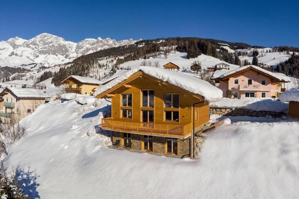 Chalet Ausblicklodge Mühlbach am Hochkönig المظهر الخارجي الصورة