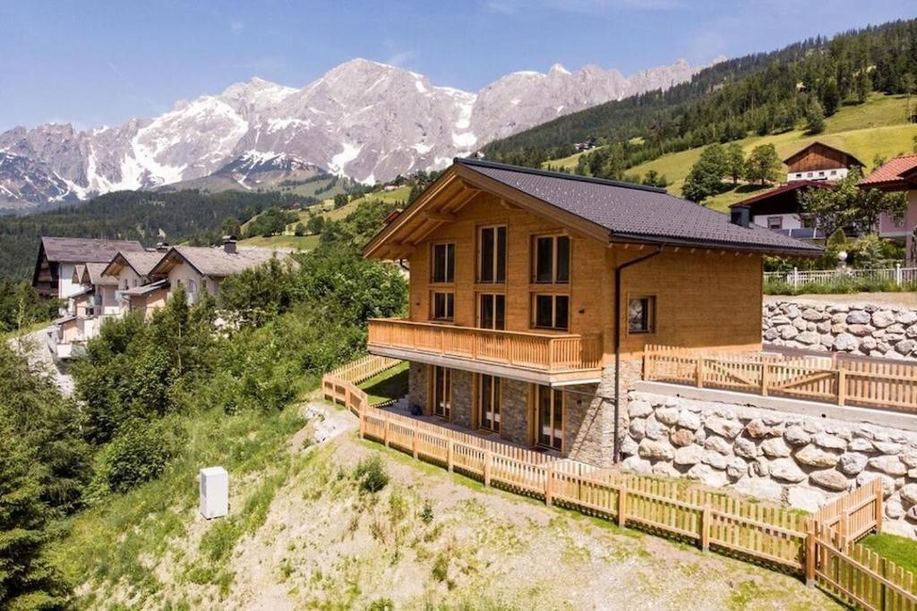 Chalet Ausblicklodge Mühlbach am Hochkönig المظهر الخارجي الصورة